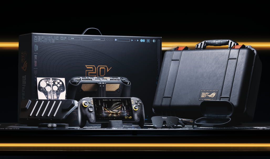 掌上游戏终极套装，ROG XBOX 掌机 X 20周年版及套装正式开售